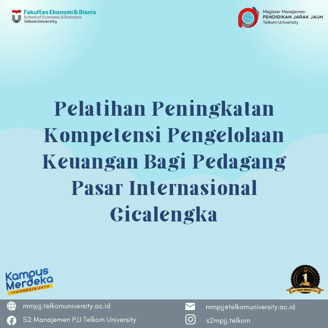 Pelatihan Peningkatan Kompetensi Pengelolaan Keuangan Bagi Pedagang Pasar Tradisional Cicalengka