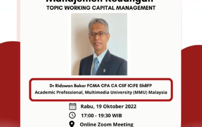 Kuliah Umum Manajemen Keuangan (Working Capital Management)