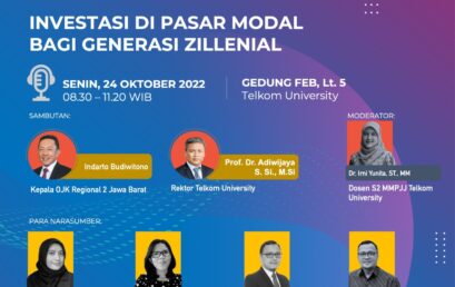 TALKSHOW INVESTASI DI PASAR MODAL BAGI GENERASI ZILLENIAL