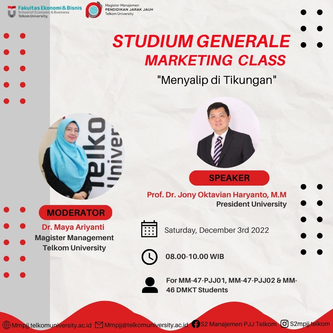 Stadium Generale Marketing Class (Menyalip Di Tikungan)