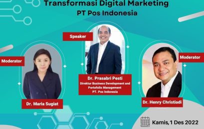 Kuliah Umum Manajemen Pemasaran (Transformasi Digital Marketing PT Pos Indonesia)