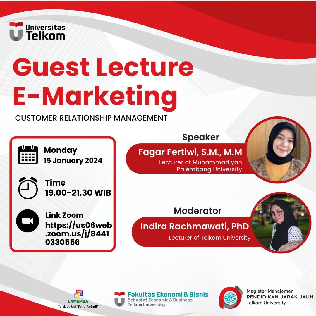 Guest Lecture E – Marketing “Customer Relationship Management”