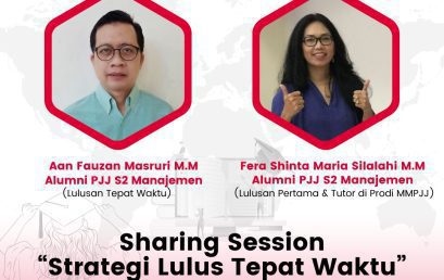 Sharing Session dengan Tema “Strategi Lulus Tepat Waktu”