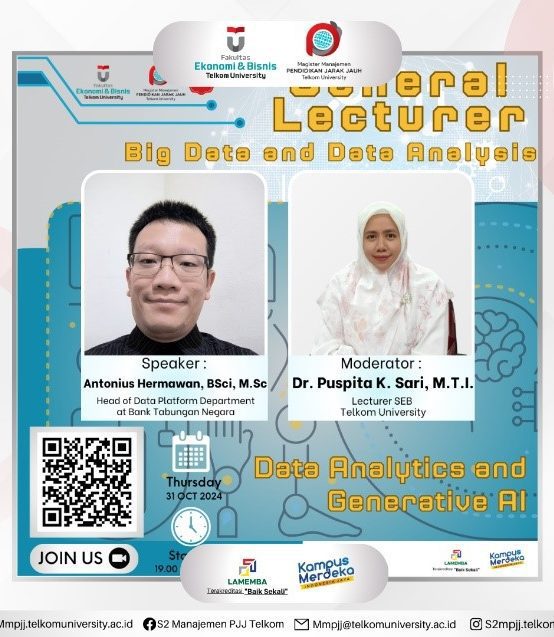 General Lecture “Big Data and Data Analysis : Data Analytics and Generative AI”