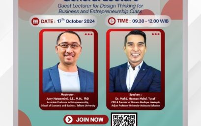 General Lecture “Design Thinking for Business and Entrepreneurship”