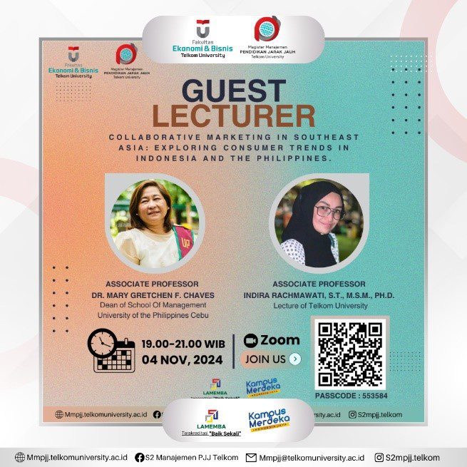 Guest Lecture “Collaborative Marketing in Southeast Asia: Exploring Consumer Trends in Indonesia and the Philippines“ Guest Lecture “Collaborative Marketing in Southeast Asia: Exploring Consumer Trends in Indonesia and the Philippines“