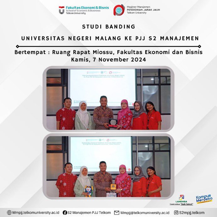 Studi banding Universitas Negeri Malang dengan Prodi PJJ S2 Manajemen