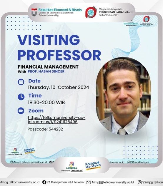 Visiting Professor “topik: Financial Management”