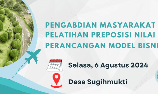 Kegiatan Pelatihan Preposisi Nilai dan Perancangan Model bisnis