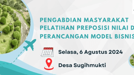 Kegiatan Pelatihan Preposisi Nilai dan Perancangan Model bisnis